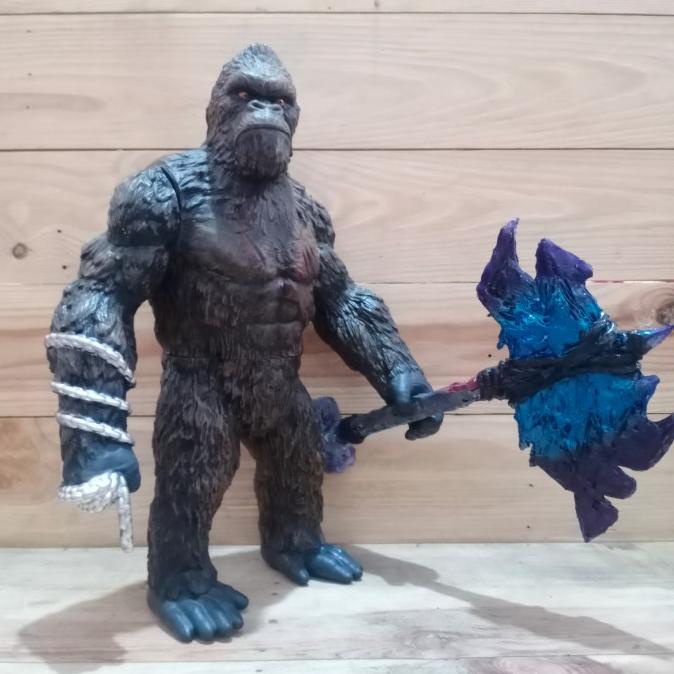 #@#@#@#@] figure king kong vs godzilla king kong battle axe kapak perang kong