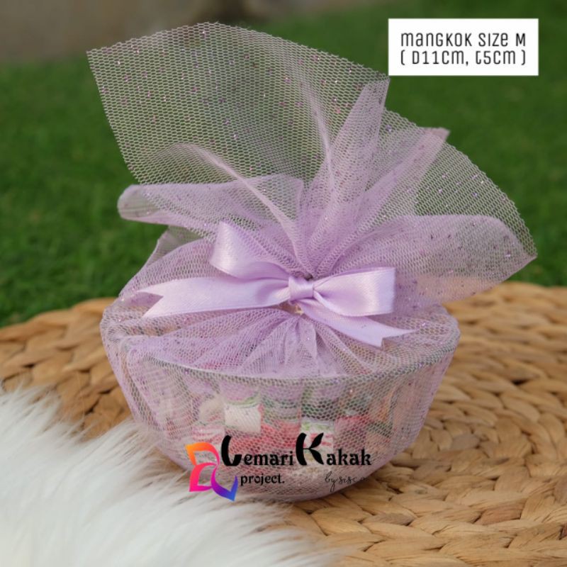Souvenir Mangkuk Kaca Kecil size M