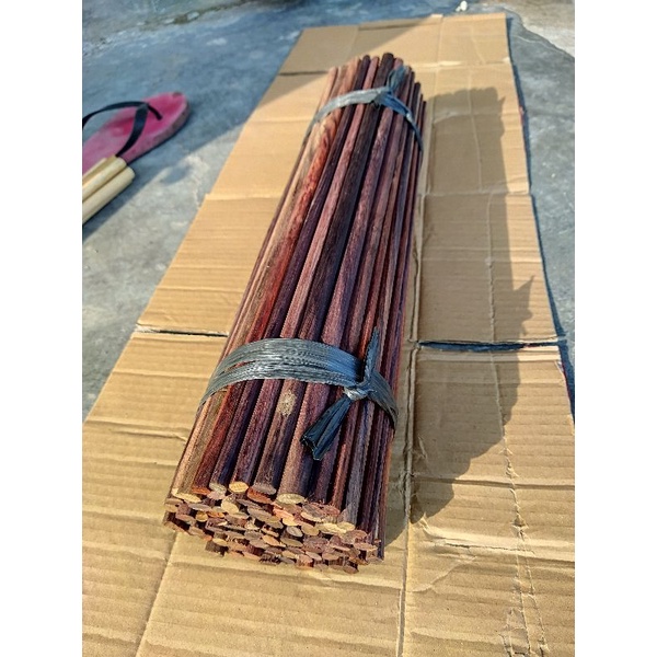 tangkringan burung kenari oval sono keling(10biji)