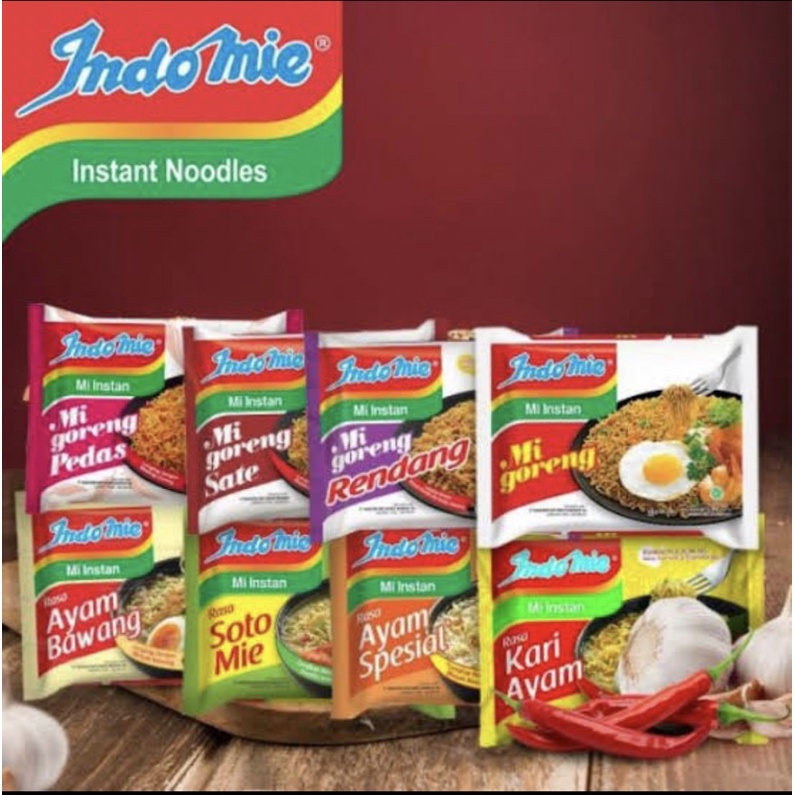 

MIE INDOMIE INSTAN GORENG/REBUS 6 pcs