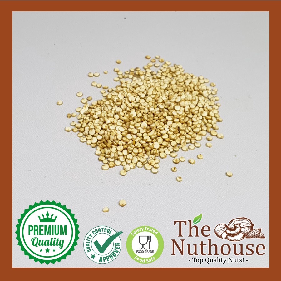 100gr White Quinoa / Biji Quinoa Putih [Premium Organic]