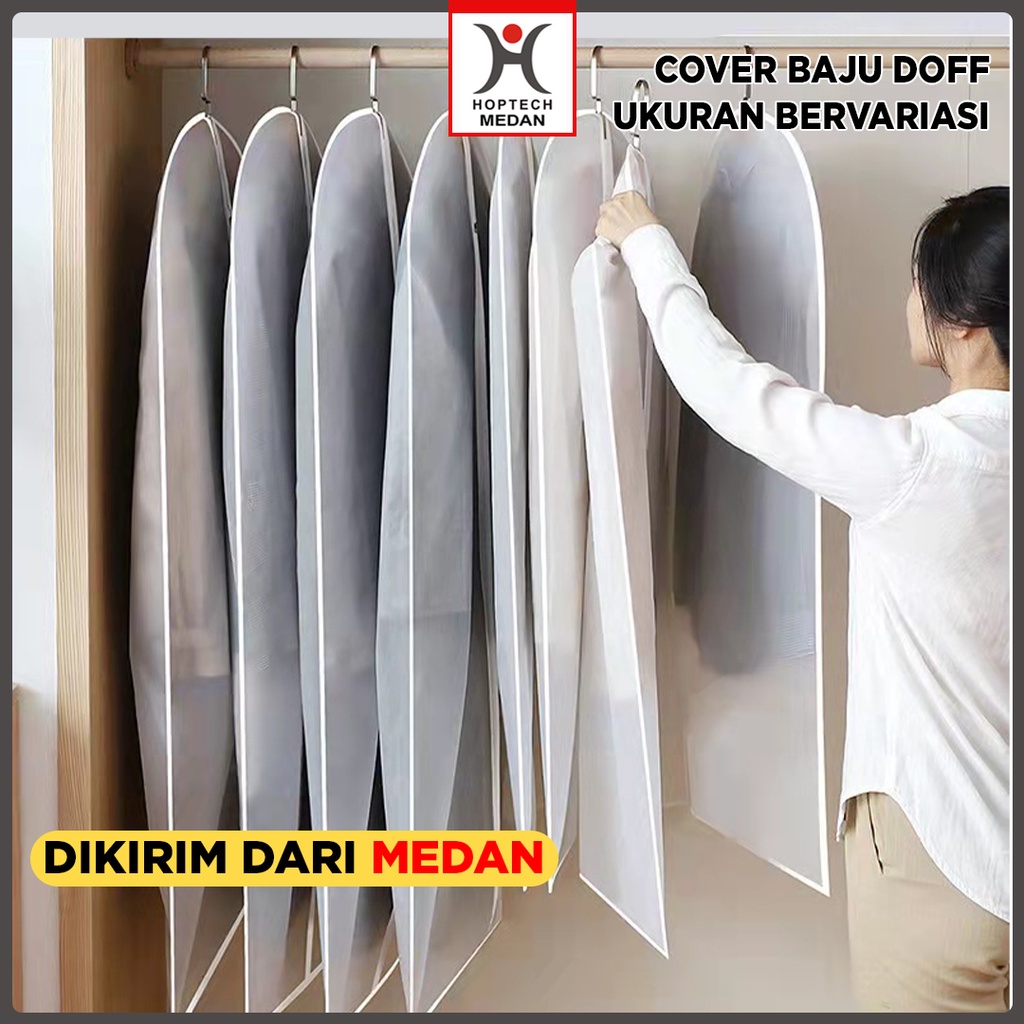 Cover baju waterproof anti debu || Pelindung pakaian || Cover pakaian anti air Cover Pakaian