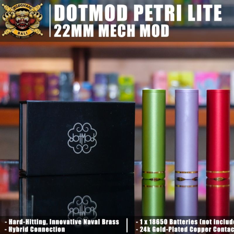 Jual DOTMOD PETRI LITE 22MM MECH MOD | Shopee Indonesia