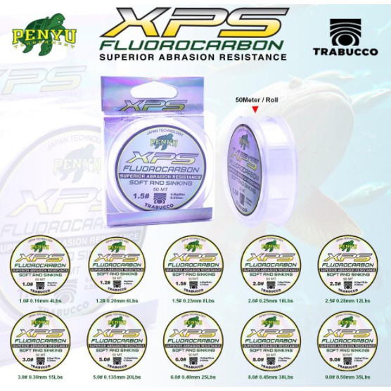 SENAR FLUOROCARBON XPS PENYU  50 M / 50 METER