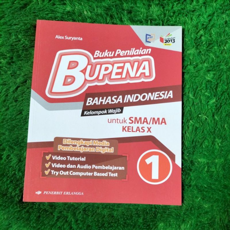 Jual ORIGINAL BUKU PENILAIAN BUPENA BAHASA INDONESIA SMA/MA KELAS 10 ...