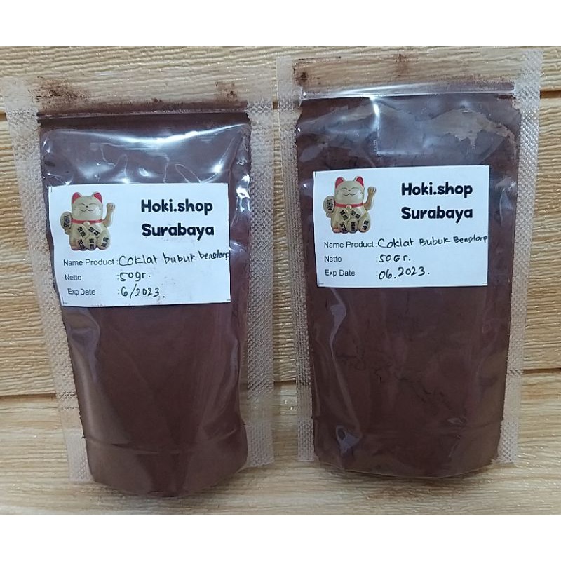 ✔MURAH Coklat Bubuk Bensdorp 50gr / Coklat Bensdrop / Coklat Bubuk