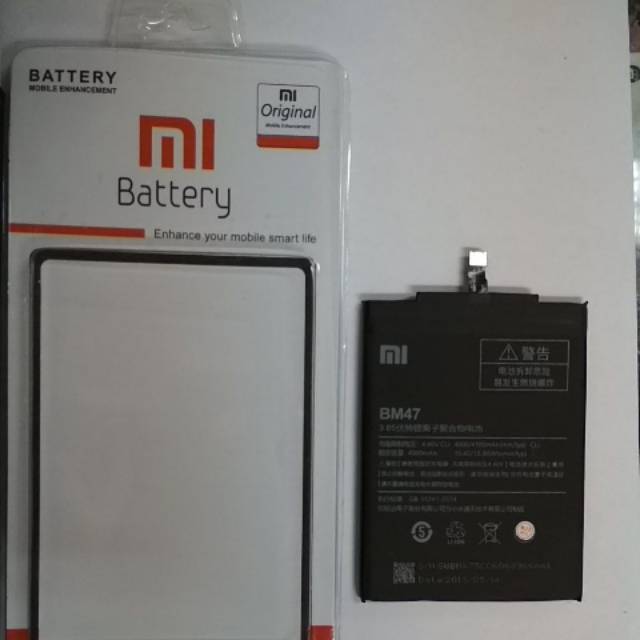 Baterai Xiaomi Bm47 Ini Dapat Digunakan Untuk Xiaomi Redmi 3 3s 3 Pro 4x Original Shopee Indonesia