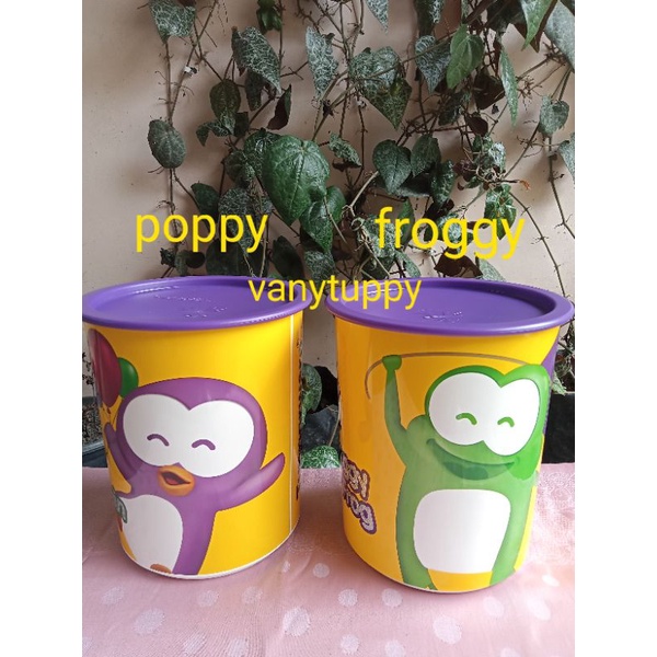 toples susu Poppy/froggy canister 2 liter tupperware