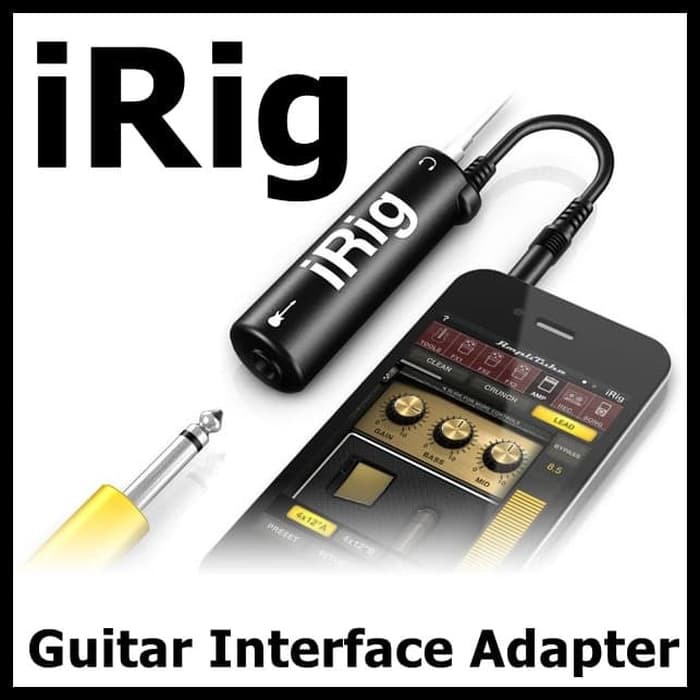 iRig AmpliTube Guitar Interface Adapter for iPhone iPod Touch iPad