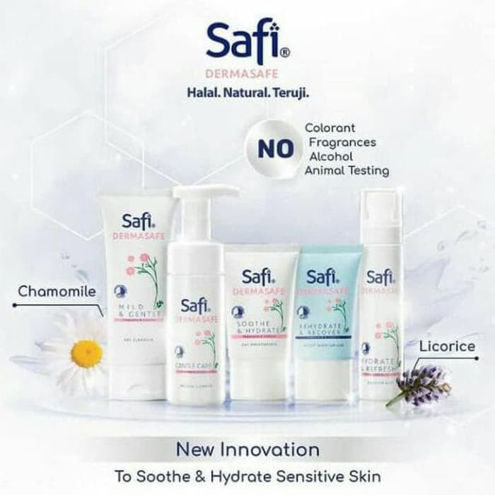 Safi Dermasafe Booster - Gel Cleanser - Mousse Cleanser - Night &amp; Day Moisturiser