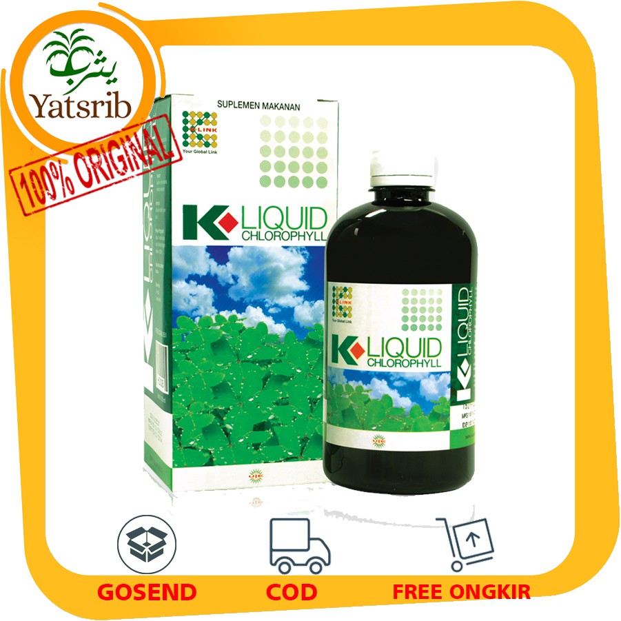 K Link Liquid Klorofil Liquid Chlorophyll 500 Ml Klink Obat Maag Obat Herbal Obat Cina Shopee Indonesia