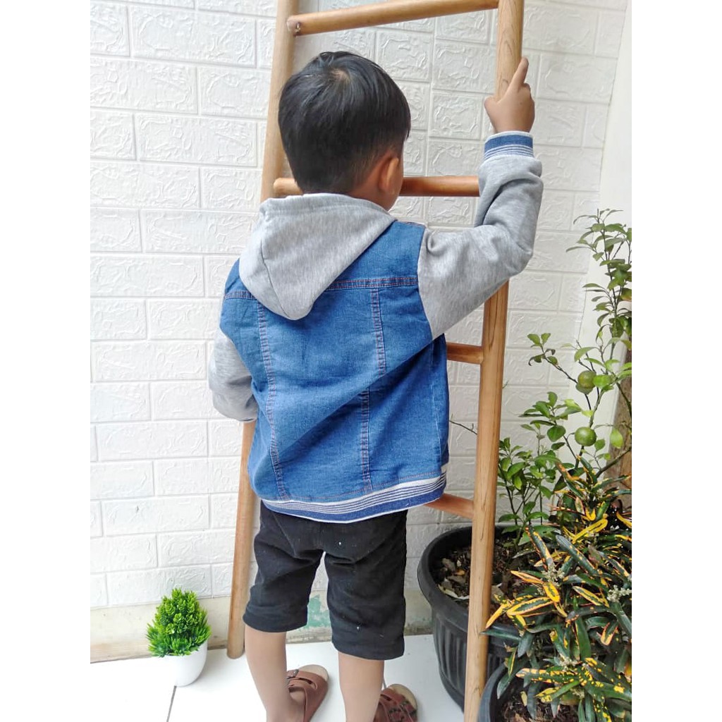 JAKET JEANS ANAK/ JAKET DENIM/ JAKET HOODIE