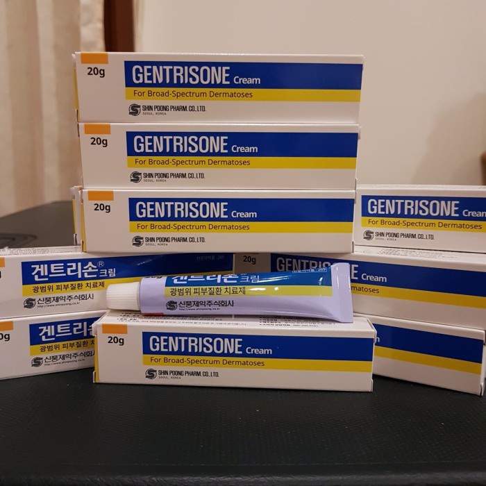 Jual Gentrison / Gentrisone Cream 20 Gr (Salep Korea) Shopee Indonesia