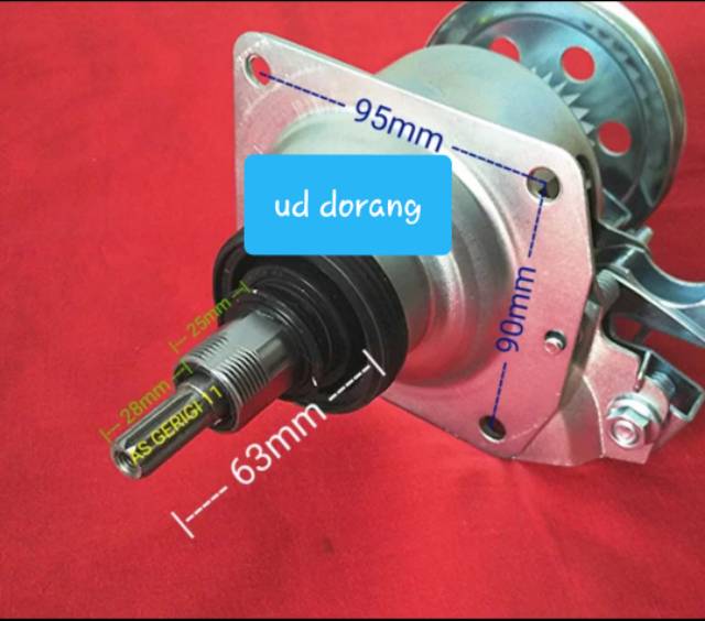 GEAR BOX MESIN CUCI LG 7-9KG