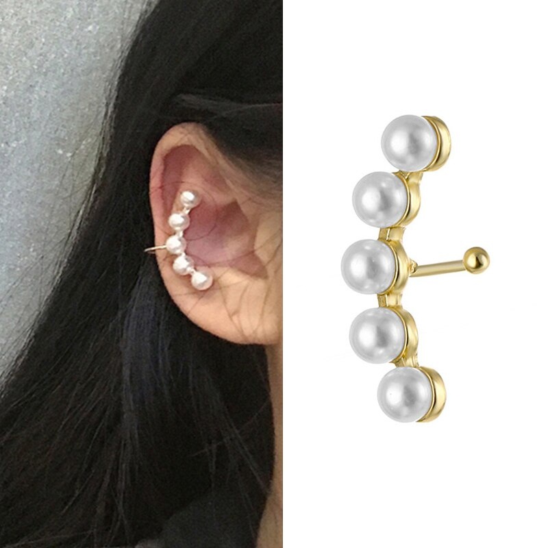 EE0579 - Satu Anting Jepit Wanita Kpop Korea Twice Blackpink Itzy SNSD