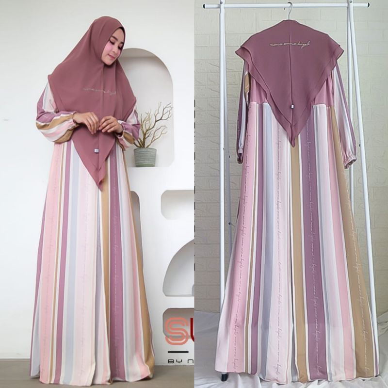 Gamis Sugar Blas by nona anna hijab
