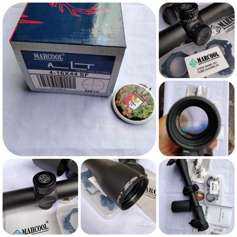 TELESKOP MARCOOL 4-16x44SF/TEROPONG HUNTING/AKSESORIS