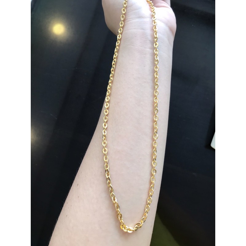 Kalung nori emas asli kadar 375