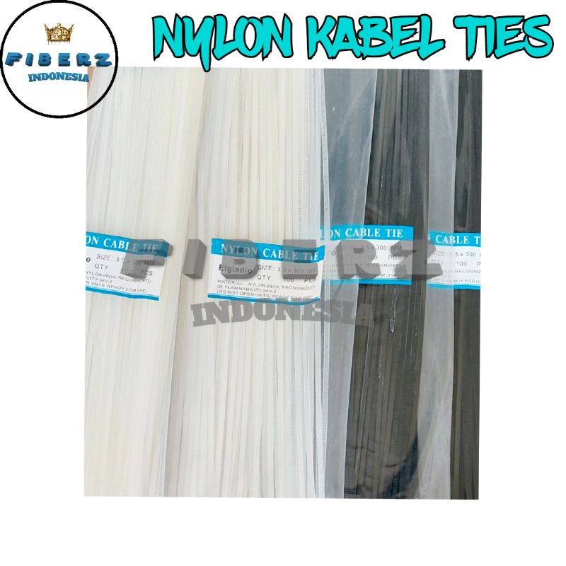 

FIBERZ - KABEL TIES 20cm/25cm/30cm Murah Kualitas Bagus