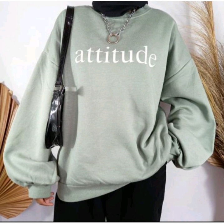 SWEATER OVERSIZE - ATTITUDE SWEATER OVERSIZE WANITA