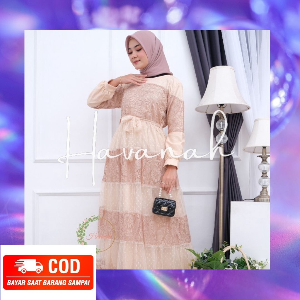 Nadira Dress Maxy - Ukuran M L XL XXL - Dress Big Size - Baju Gamis Jumbo - Ootd Terbaru 2021 - Gami