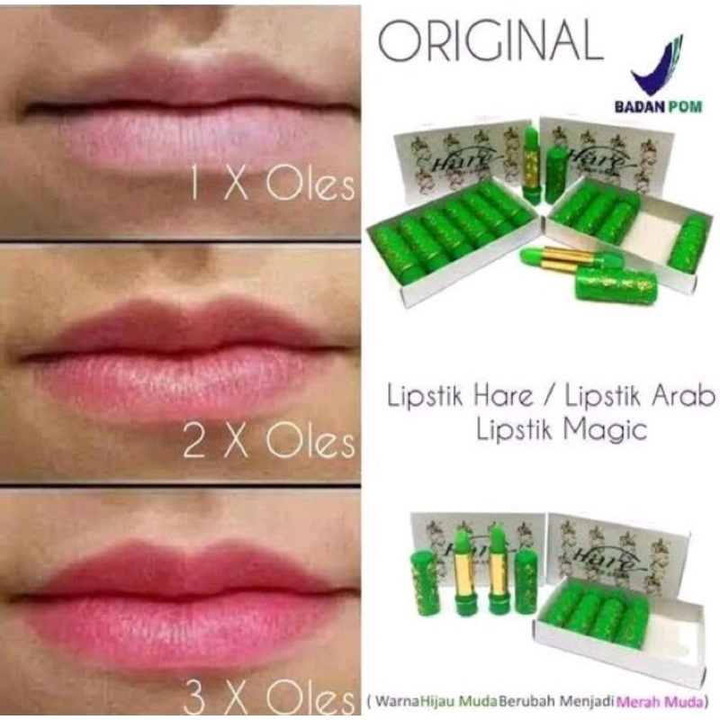 Lipstick Hare ORI BPOM