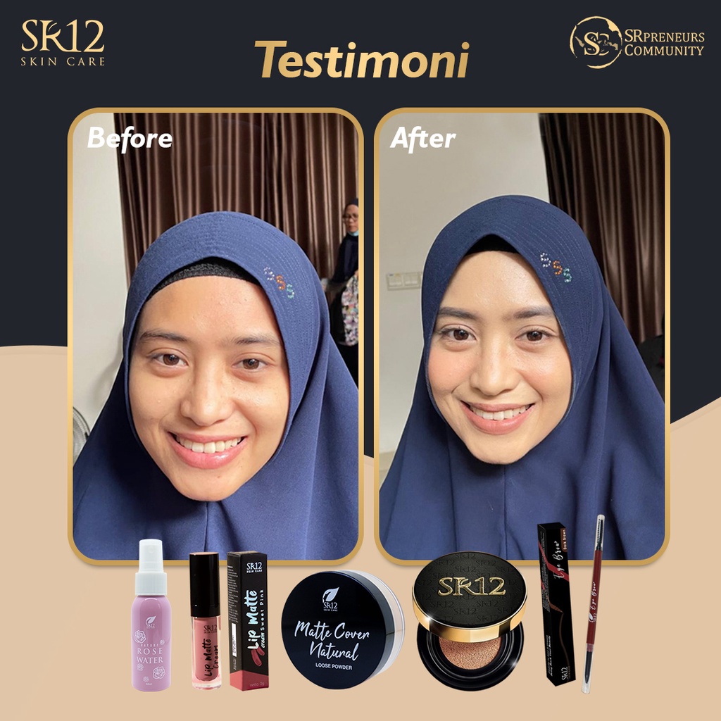 PERFECT CUSHION SR12 / FULL COVERAGE / OIL CONTROL &amp; LONG LASTING / MENGANDUNG SPF 30