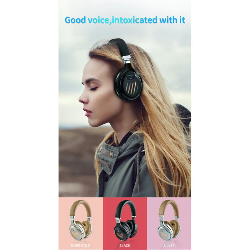 Wireless Headphone Bluetooth 5.0 3D Stereo with Mic