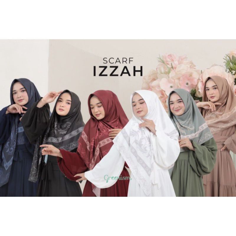IZZAH SCARF BY GREENISM/IZZAH HIJAB BY GREENISM