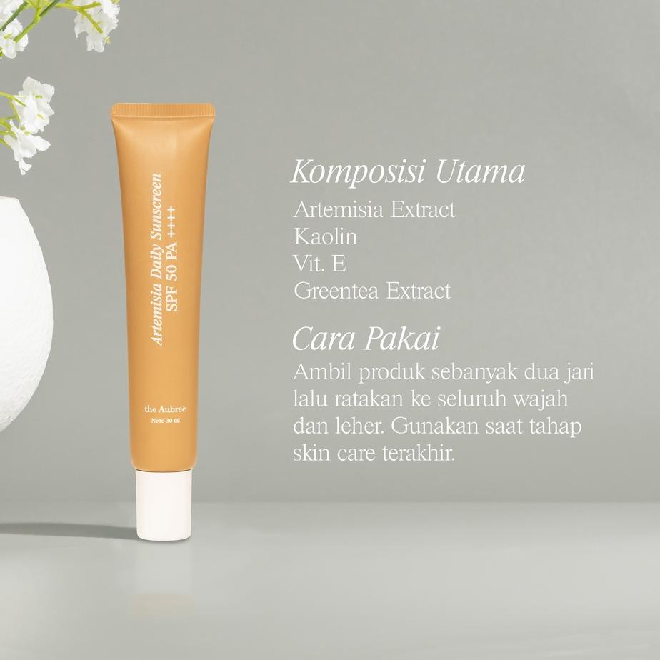 The Aubree Artemisia Daily Sunscreen SPF 50 PA ++++ 30 ml