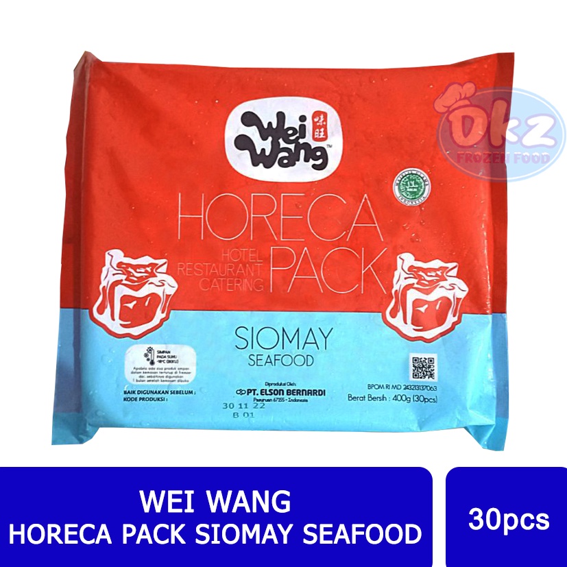 Jual Wei Wang Horeca Pack Siomay Seafood [30 Pcs] Shopee Indonesia