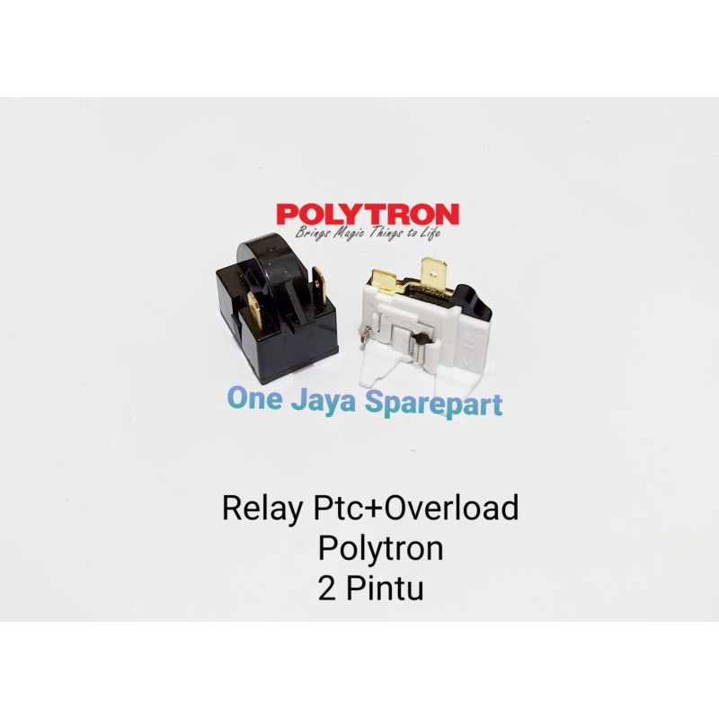 Relay Ptc Overload kulkas polytron 2 pintu