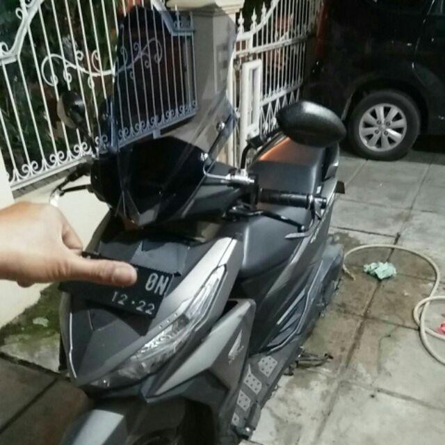Windshield Penahan Angin Motor Matic Honda Vario 150 125 110 Beat Esp Pop Street Scoopy