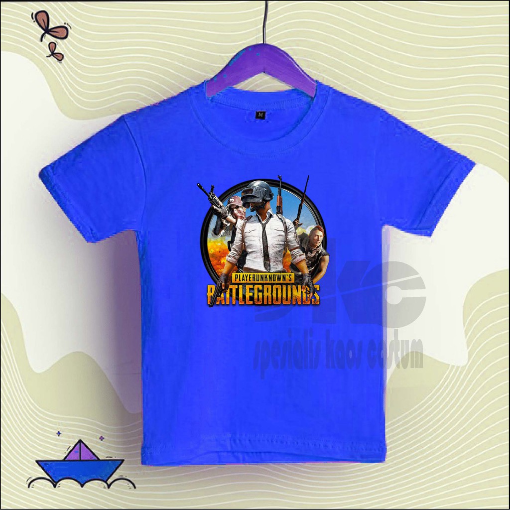 KAOS ANAK MOTIF FREE FIRE BAHAN PREMIUM