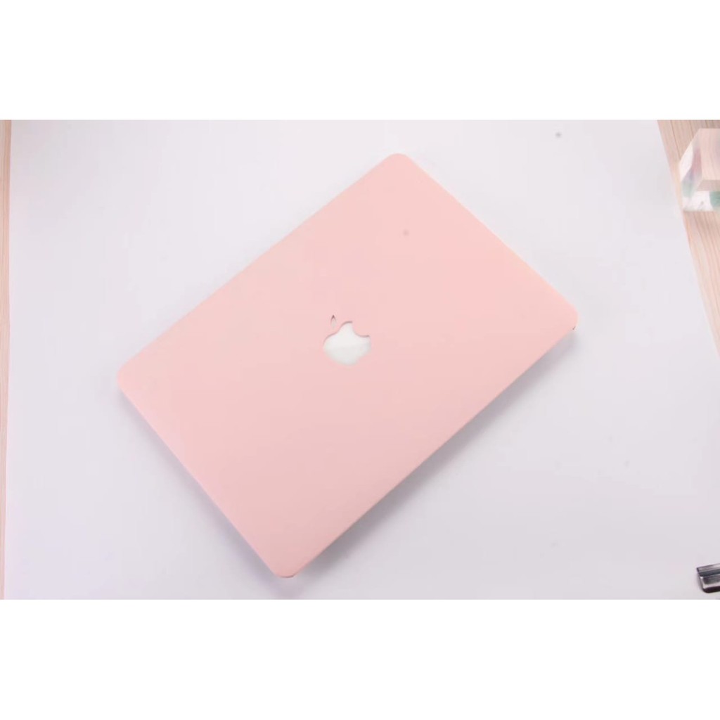 Cover Macbook M1 PINK MATTE NEW AIR PRO RETINA NEW PRO TOUCHBAR  / NON TB MAC AIR 13iN