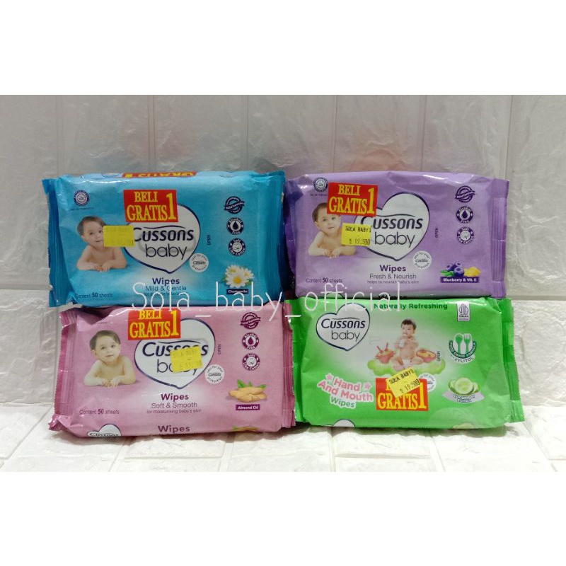 Cussons Tissue Basah Wipes/Tissue Basah Cussons Baby