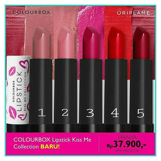 Colourbox Lipstick Kiss Me Collection Lipstik