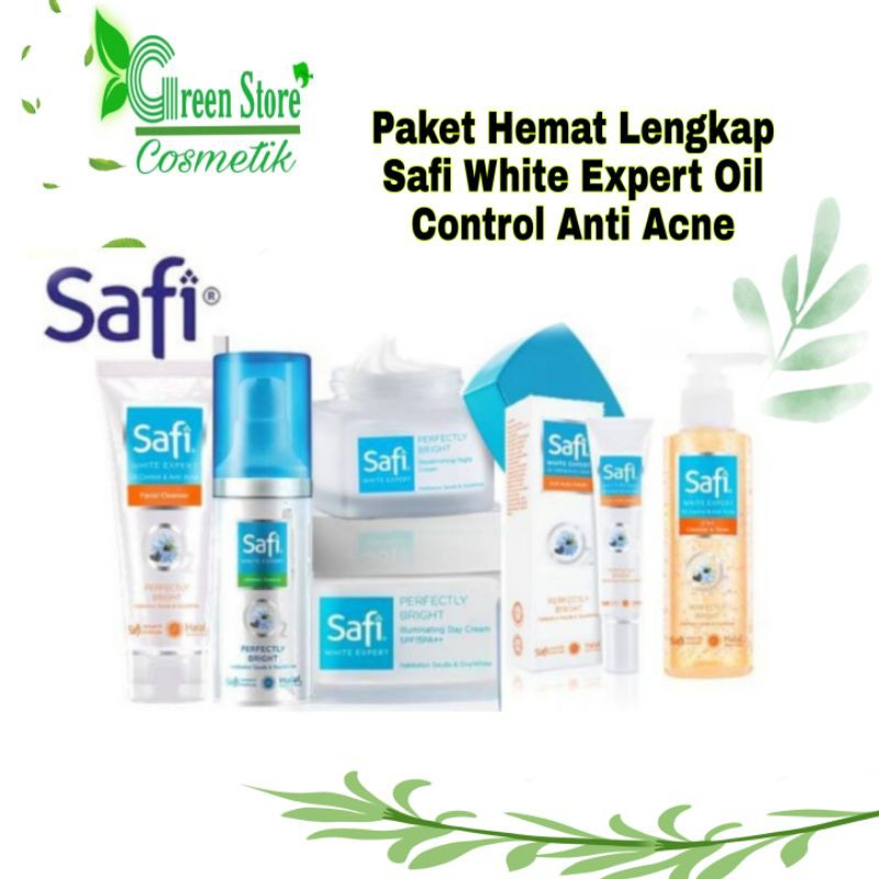 Paket Hemat Lengkap Safi White Expert Oil Control & Anti Acne