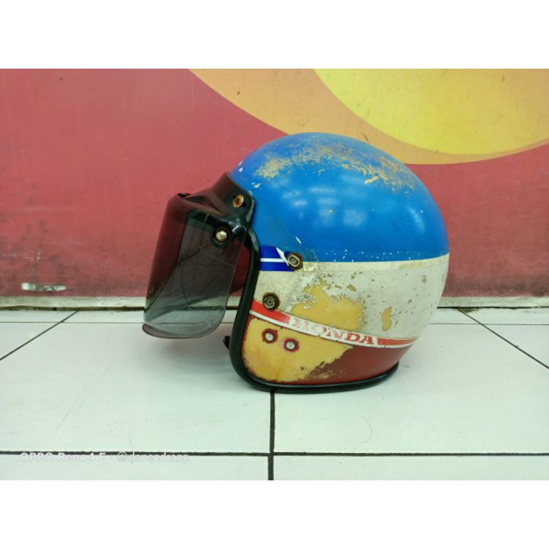 HELM HONDALINE VINTAGE ORIGINAL PAINT