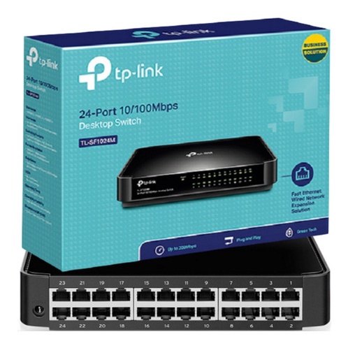 TP-LINK TL-SF1024M 24-Port 10/100M Switch Hub 24Port Resmi Original