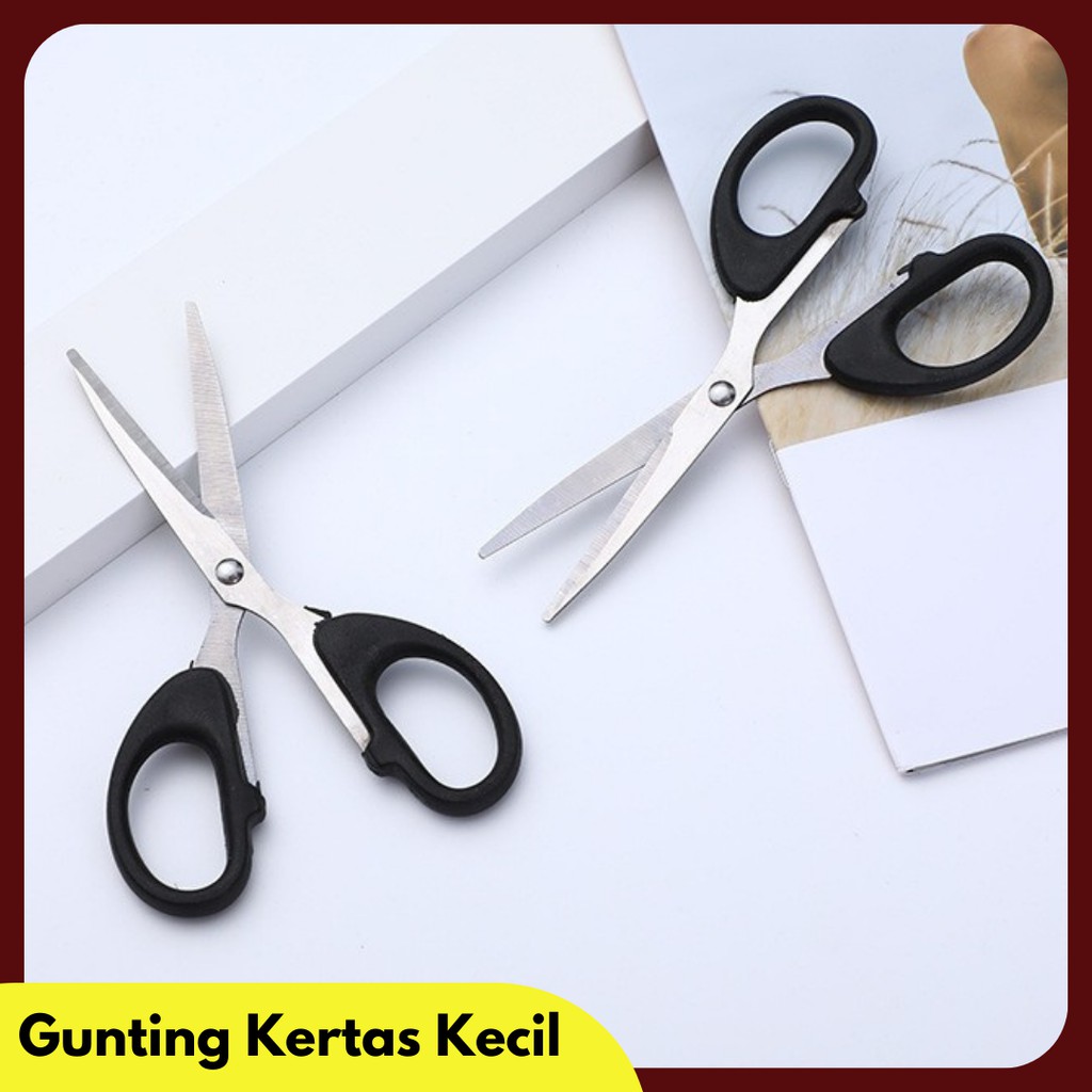 

Gunting Kertas Serbaguna Stainless Steel Scissors Ukuran Kecil