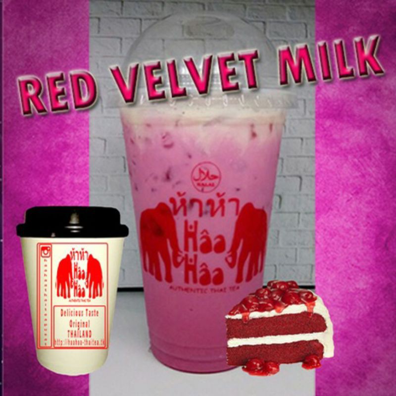 

Red Velvet Milk 500 ml Haa Haa Authentic
