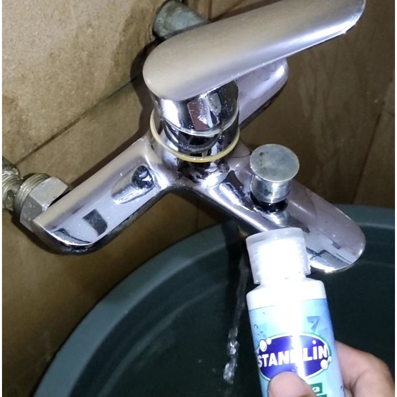 OBAT CAIRAN PEMBERSIH PENGHILANG KERAK NODA AIR JAMUR KACA WATERSPOT AQUARIUM AKUARIUM KERAN KRAN STAINLIS STAINLESS JENDELA CERMIN KAMAR MANDI DAPUR KITCHEN AMPUH STANKLIN 02