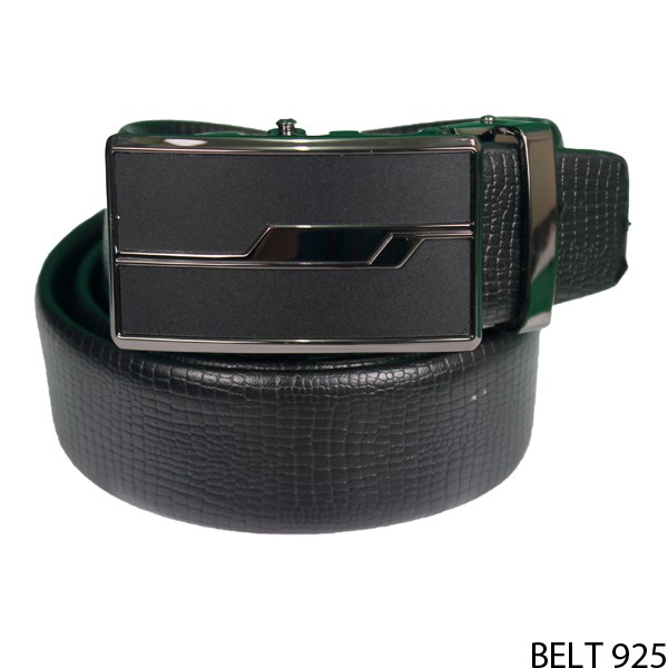 Ikat Pinggang Pria Keren Semi Kulit Hitam – BELT 925