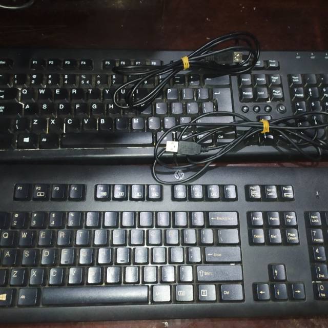 Keyboard komputer hp port usb normal