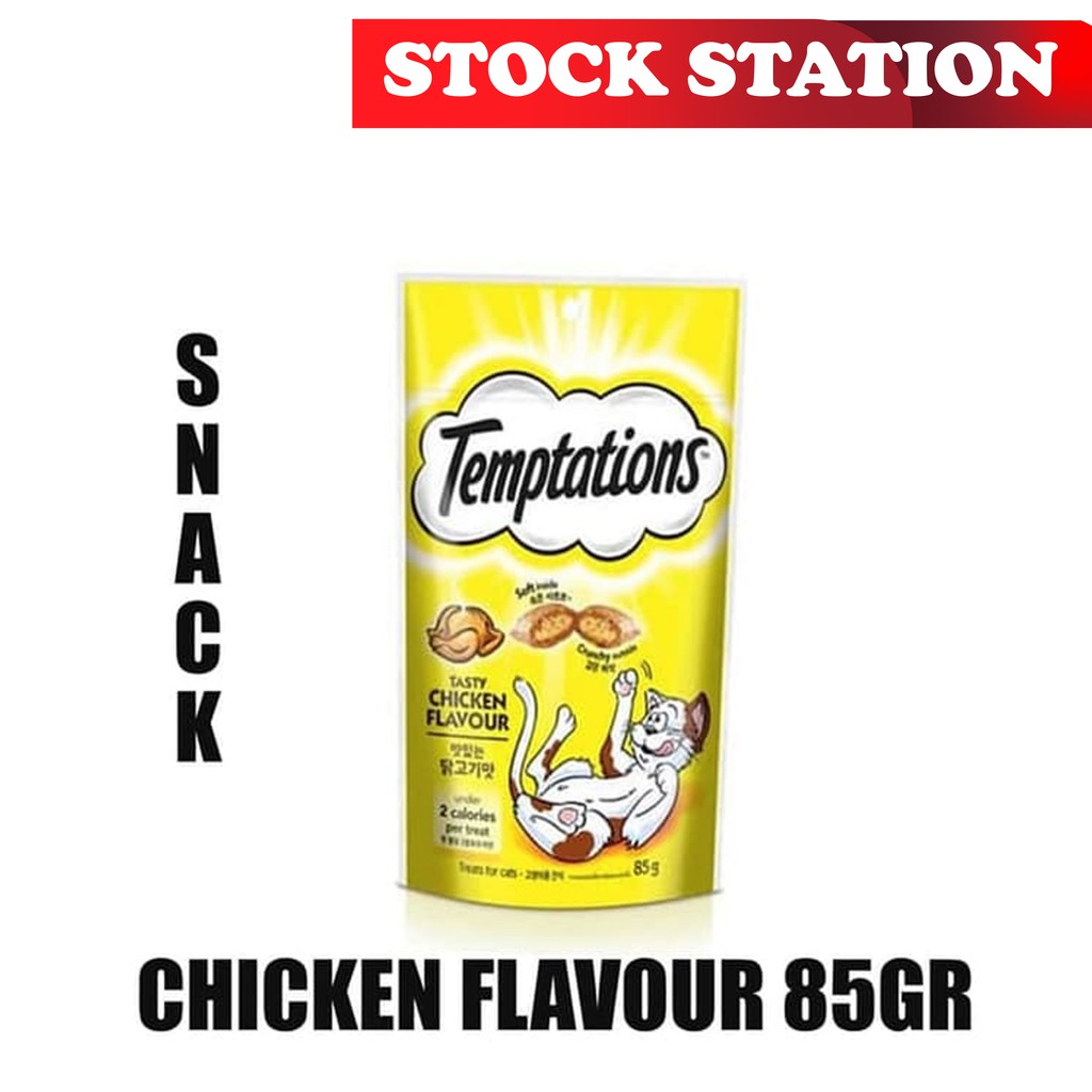 Temptation snack kucing tempting tasty chicken 85gr