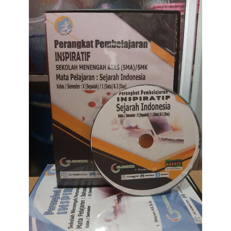 CD RPP 1 LEMBAR SMA/MA SMK PRODUKTIF MATA PELAJARAN SEJARAH INDO REVISI 2020/2021