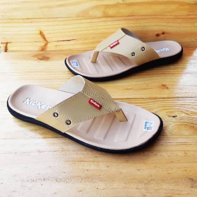  Sandal  Kickers  Pria  casual Jepit  Size 39 40 Premium 
