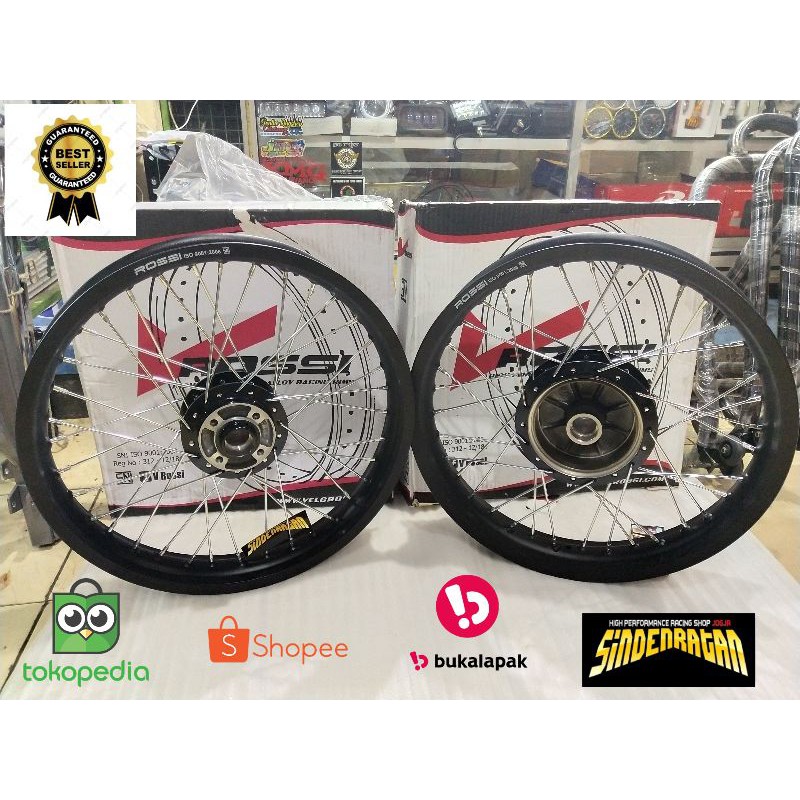 paket velg set tromol ori rx king ruji tdr ring 18