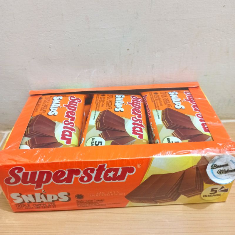 

Wafer SUPERSTAR SNAPS box 28gr x 12pcs